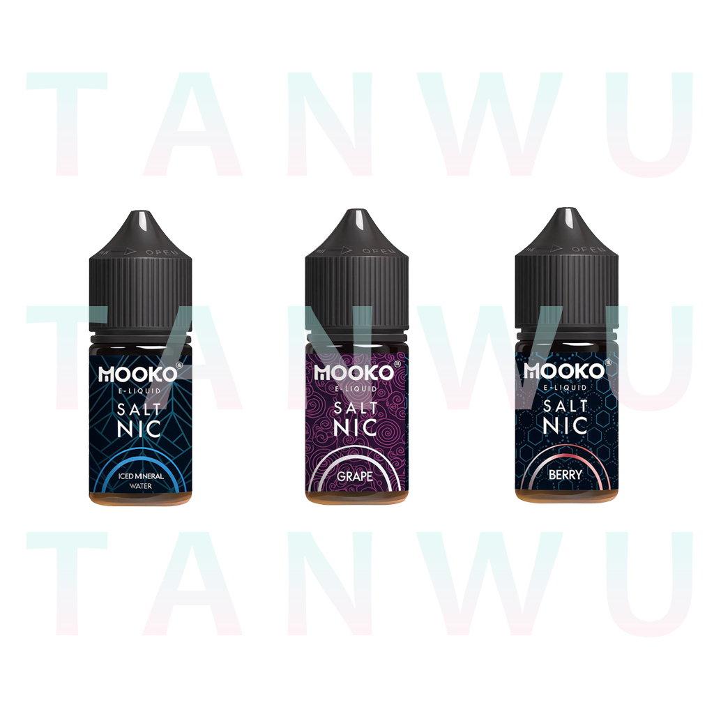 MOOKO｜小煙油 30ml 40mg｜涼感小果汁口味 小煙油